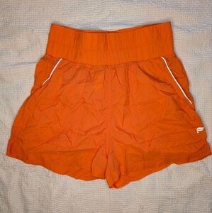 Fabletics║Orange Nylon Shorts║Size M
